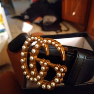 30 in waste Gucci belt